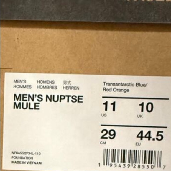 The North Face Nuptse Trans Antarctic Arctic Mule Clogs Shoes Transantarctic 11 - Picture 13 of 13